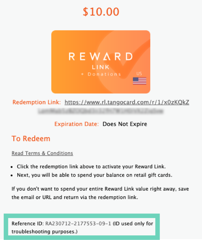 Overview Reference IDs 
